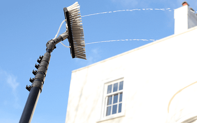 Nettoyage de fenêtres à l’eau pure